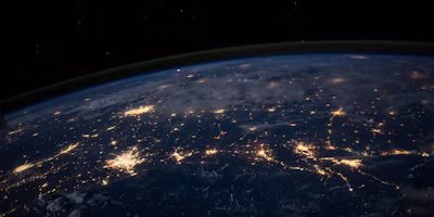 Alcance global - Tierra desde el espacio